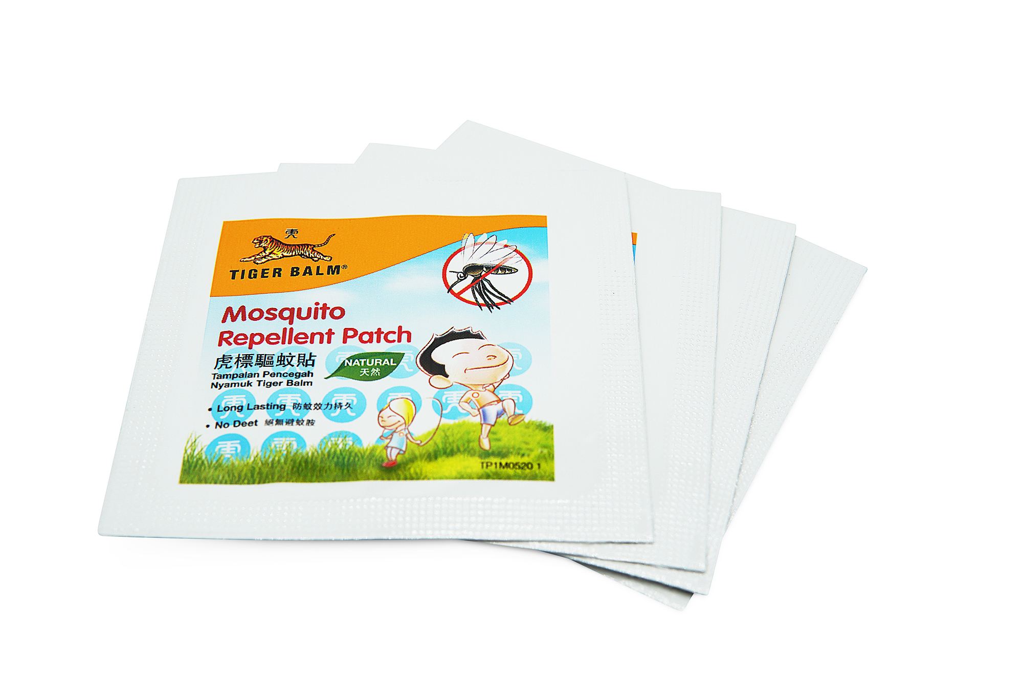 Tiger balm Mosquito Repellent Patch Satchet